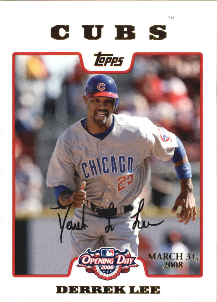 A5784- 2008 Topps Opening Day Gold BB Cards 1-220 -You Pick- 15+ FREE US SHIP - Picture 48 of 423