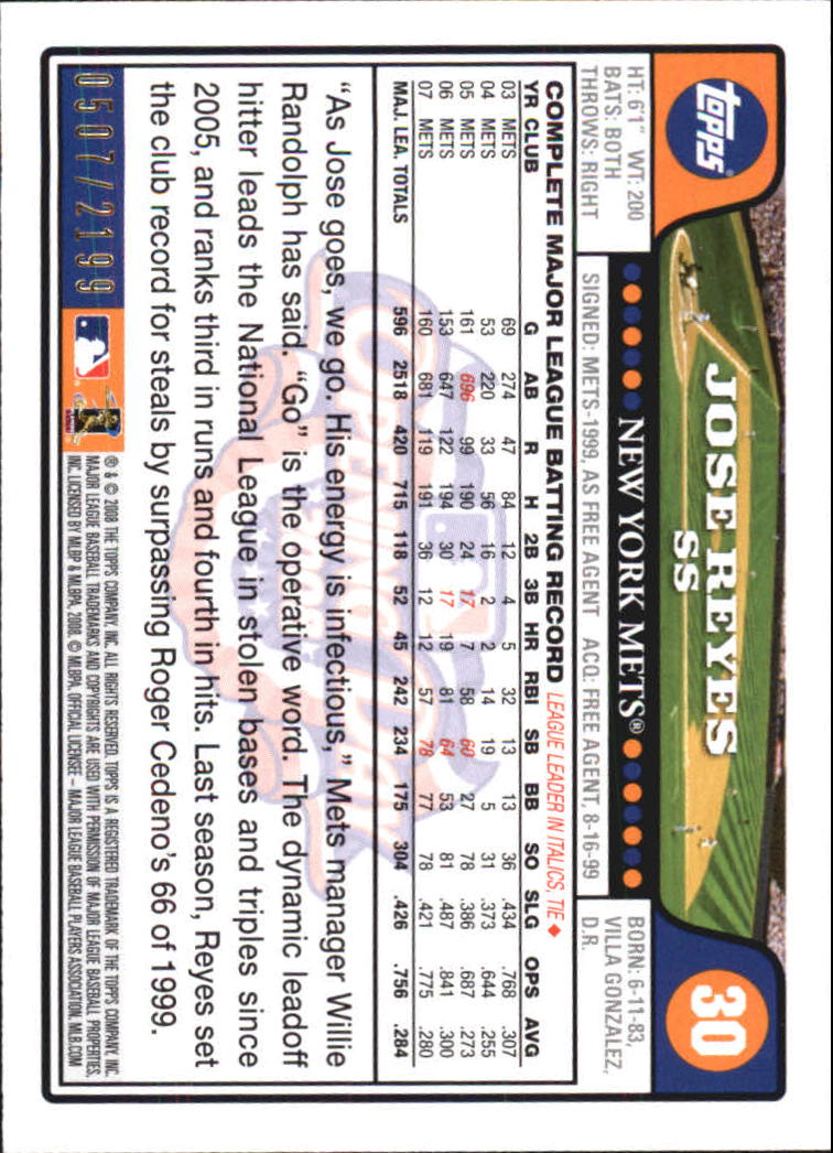 A5784- 2008 Topps Opening Day Gold BB Cards 1-220 -You Pick- 15+ FREE US SHIP - Picture 57 of 423