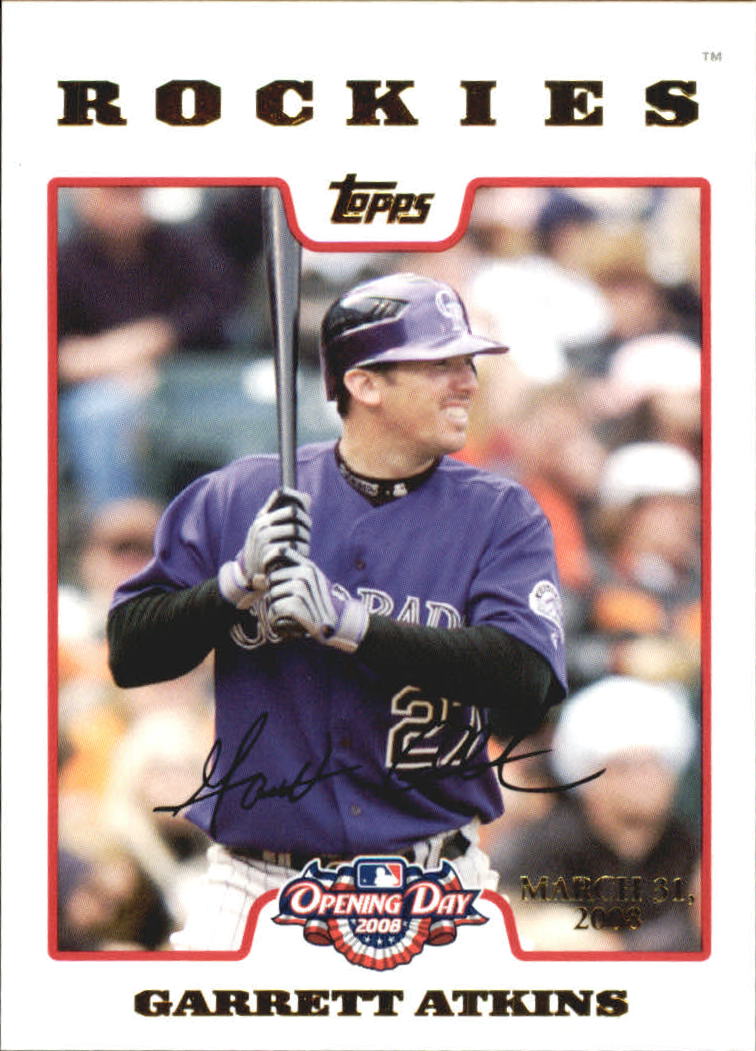 A5784- 2008 Topps Opening Day Gold BB Cards 1-220 -You Pick- 15+ FREE US SHIP - Picture 66 of 423