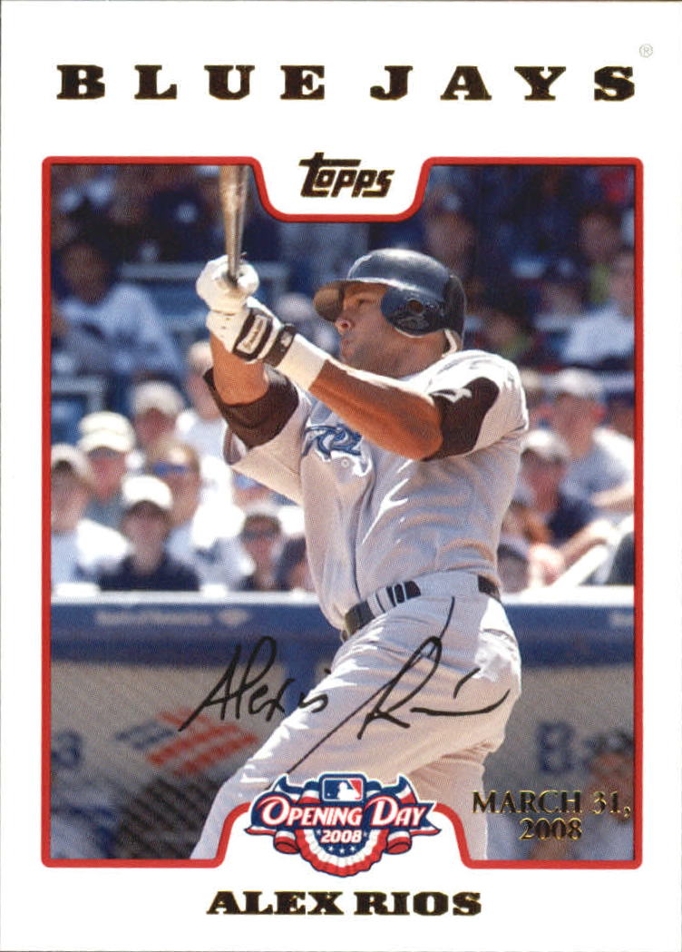 A5784- 2008 Topps Opening Day Gold BB Cards 1-220 -You Pick- 15+ FREE US SHIP - Picture 70 of 423