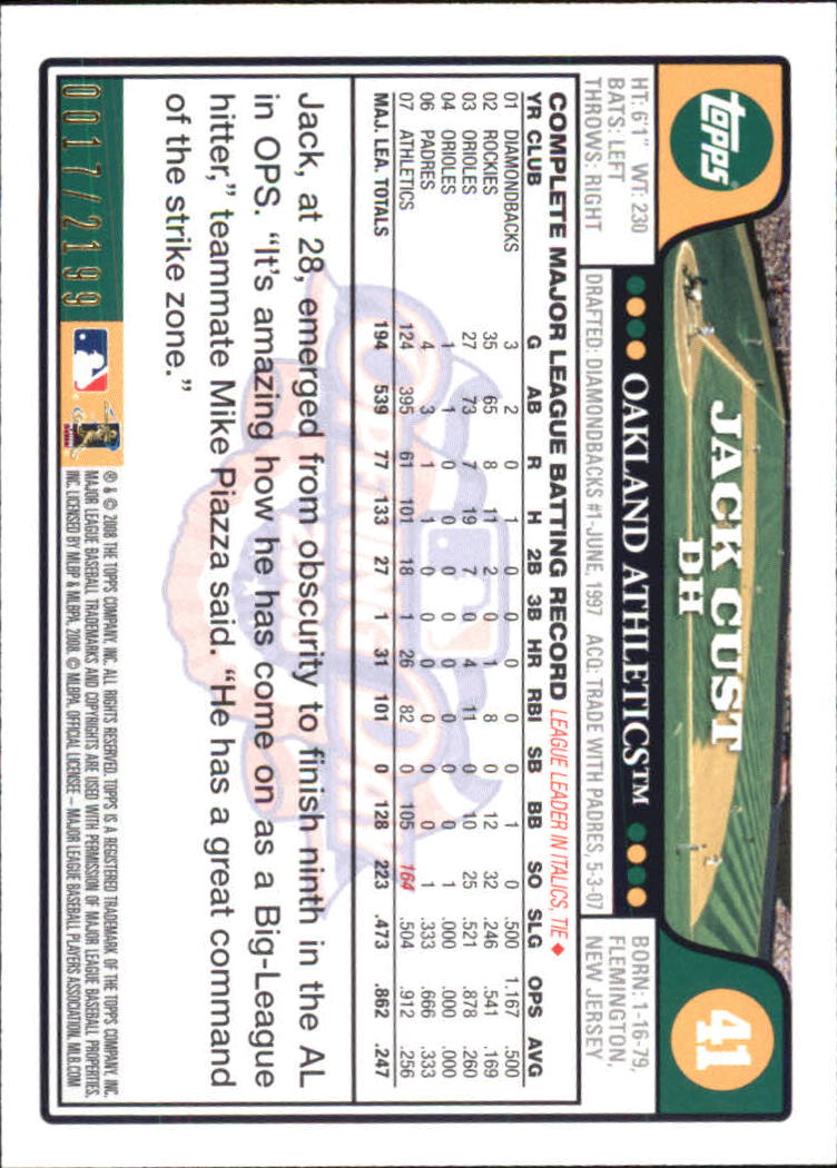 A5784- 2008 Topps Opening Day Gold BB Cards 1-220 -You Pick- 15+ FREE US SHIP - Picture 79 of 423