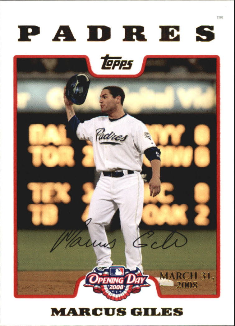 A5784- 2008 Topps Opening Day Gold BB Cards 1-220 -You Pick- 15+ FREE US SHIP - Picture 82 of 423