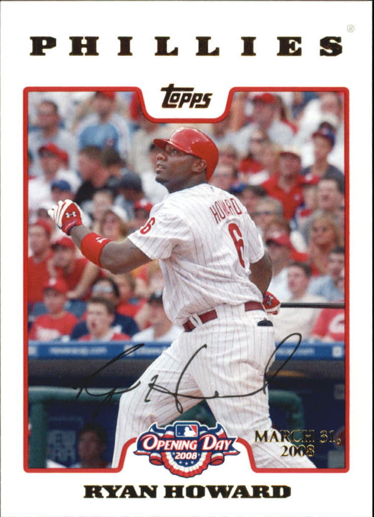 A5784- 2008 Topps Opening Day Gold BB Cards 1-220 -You Pick- 15+ FREE US SHIP - Picture 88 of 423
