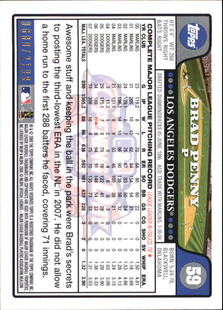 A5784- 2008 Topps Opening Day Gold BB Cards 1-220 -You Pick- 15+ FREE US SHIP - Picture 113 of 423