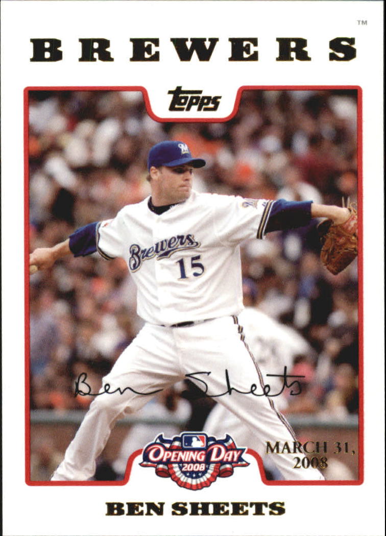 A5784- 2008 Topps Opening Day Gold BB Cards 1-220 -You Pick- 15+ FREE US SHIP - Picture 126 of 423