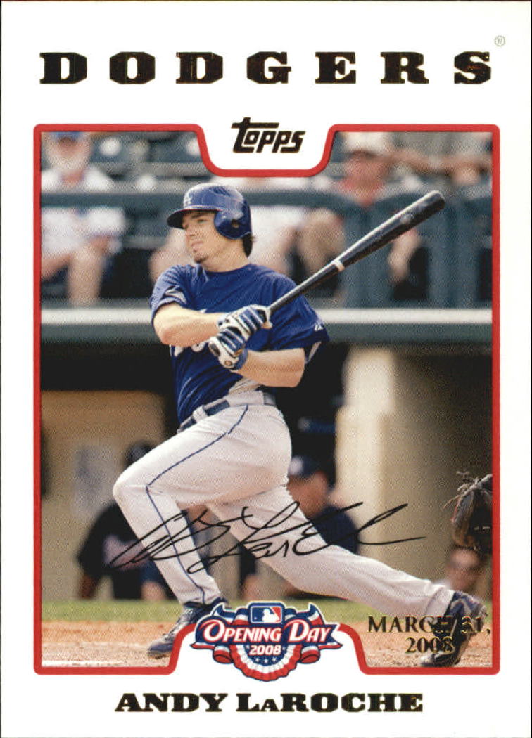 A5784- 2008 Topps Opening Day Gold BB Cards 1-220 -You Pick- 15+ FREE US SHIP - Picture 128 of 423