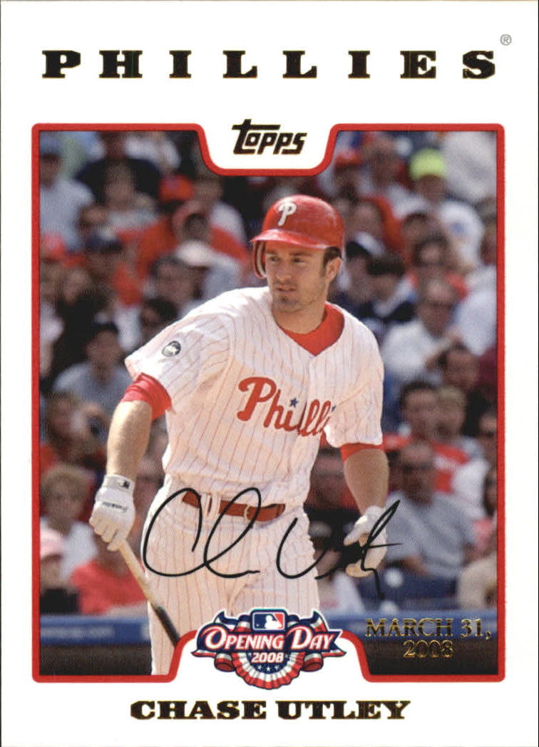 2008 Topps Opening Day Gold #75 Chase Utley