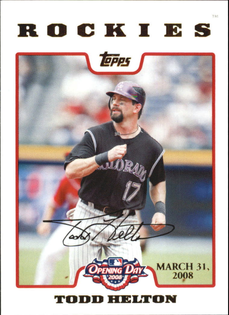 A5784- 2008 Topps Opening Day Gold BB Cards 1-220 -You Pick- 15+ FREE US SHIP - Picture 158 of 423