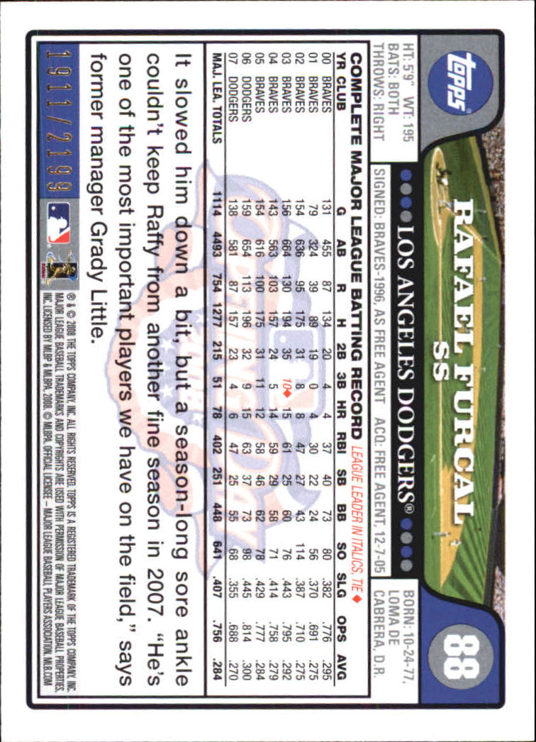 A5784- 2008 Topps Opening Day Gold BB Cards 1-220 -You Pick- 15+ FREE US SHIP - Picture 167 of 423