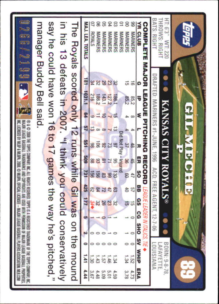 A5784- 2008 Topps Opening Day Gold BB Cards 1-220 -You Pick- 15+ FREE US SHIP - Picture 169 of 423