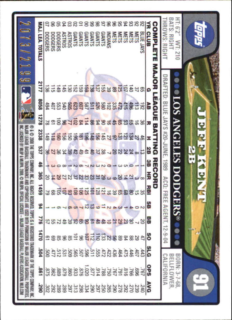 A5784- 2008 Topps Opening Day Gold BB Cards 1-220 -You Pick- 15+ FREE US SHIP - Picture 173 of 423
