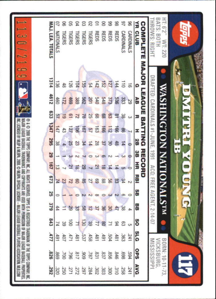 A5784- 2008 Topps Opening Day Gold BB Cards 1-220 -You Pick- 15+ FREE US SHIP - Picture 221 of 423