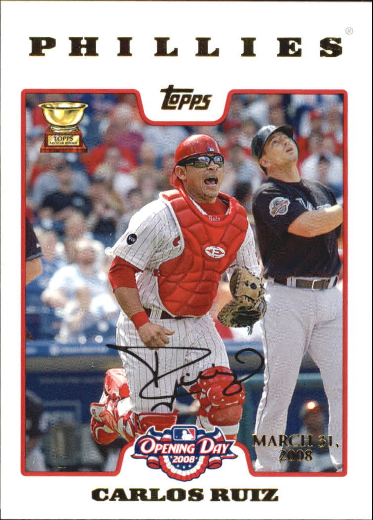 A5784- 2008 Topps Opening Day Gold BB Cards 1-220 -You Pick- 15+ FREE US SHIP - Picture 234 of 423