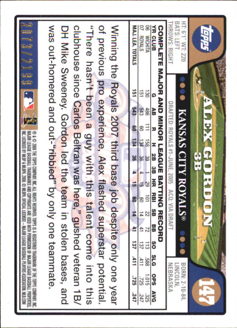 A5784- 2008 Topps Opening Day Gold BB Cards 1-220 -You Pick- 15+ FREE US SHIP - Picture 281 of 423