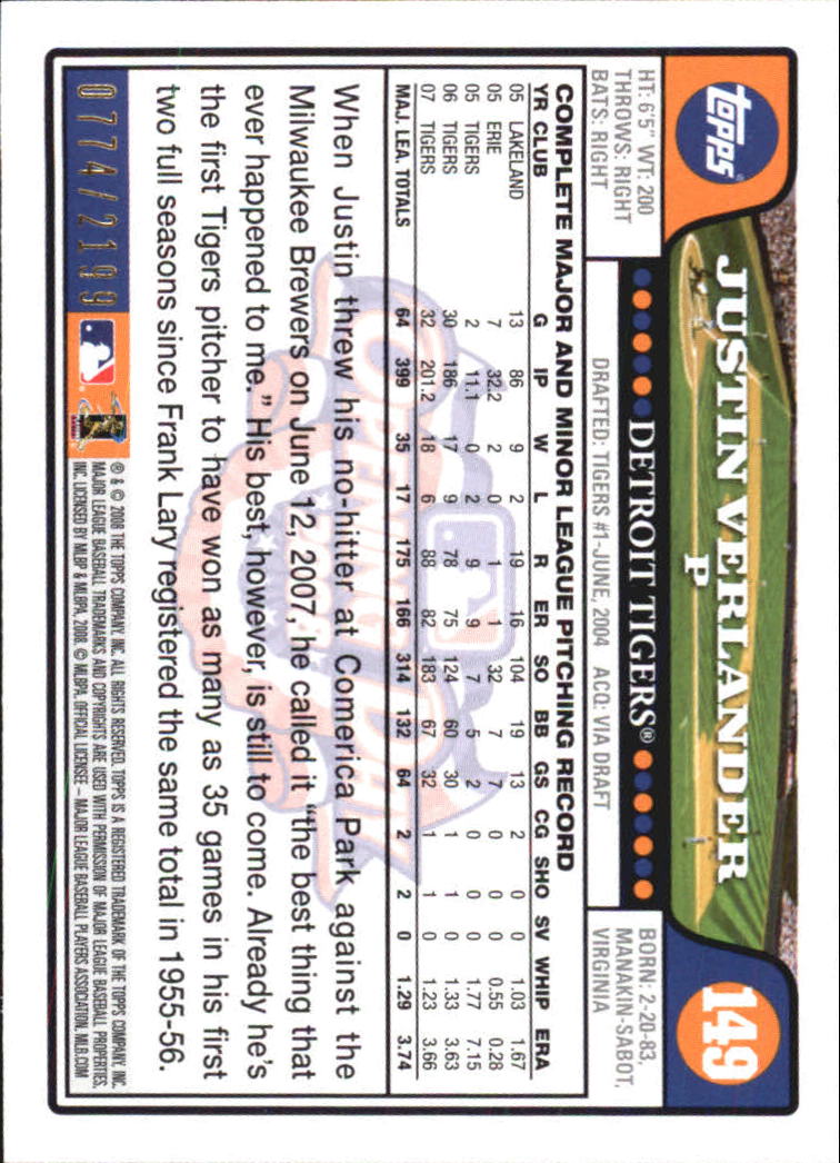 A5784- 2008 Topps Opening Day Gold BB Cards 1-220 -You Pick- 15+ FREE US SHIP - Picture 285 of 423