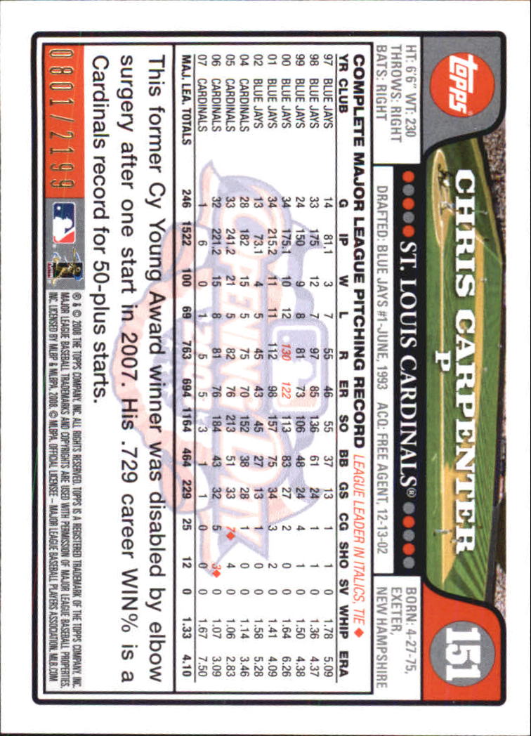 A5784- 2008 Topps Opening Day Gold BB Cards 1-220 -You Pick- 15+ FREE US SHIP - Picture 289 of 423