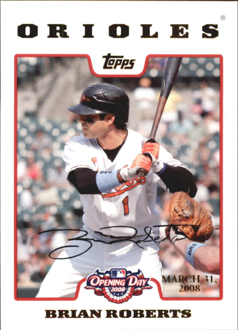 A5784- 2008 Topps Opening Day Gold BB Cards 1-220 -You Pick- 15+ FREE US SHIP - Picture 300 of 423