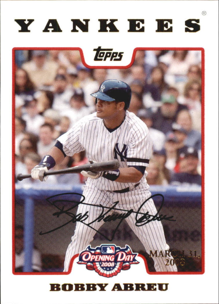 A5784- 2008 Topps Opening Day Gold BB Cards 1-220 -You Pick- 15+ FREE US SHIP - Picture 302 of 423
