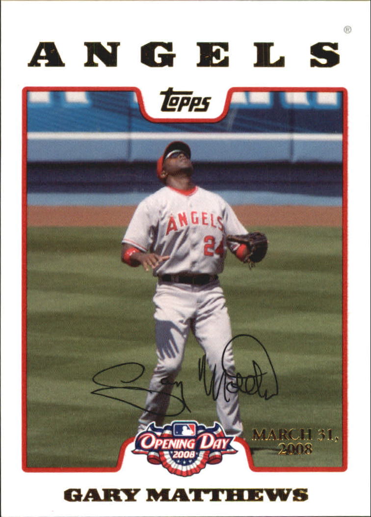 A5784- 2008 Topps Opening Day Gold BB Cards 1-220 -You Pick- 15+ FREE US SHIP - Picture 308 of 423