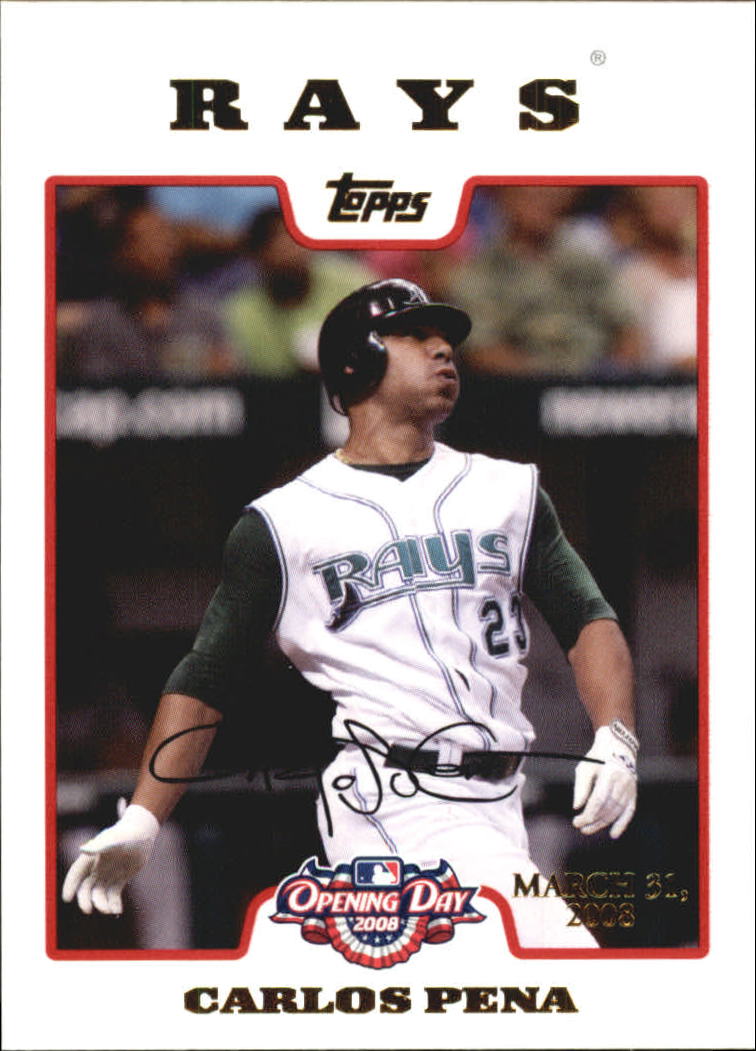 A5784- 2008 Topps Opening Day Gold BB Cards 1-220 -You Pick- 15+ FREE US SHIP - Picture 320 of 423
