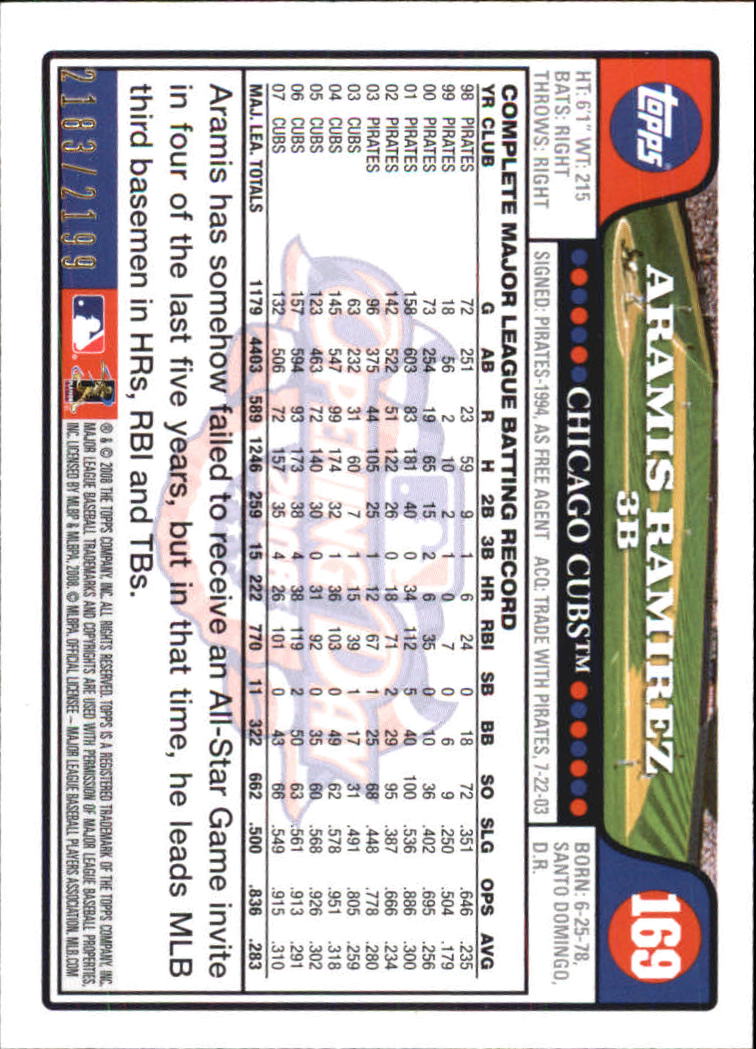 A5784- 2008 Topps Opening Day Gold BB Cards 1-220 -You Pick- 15+ FREE US SHIP - Picture 325 of 423