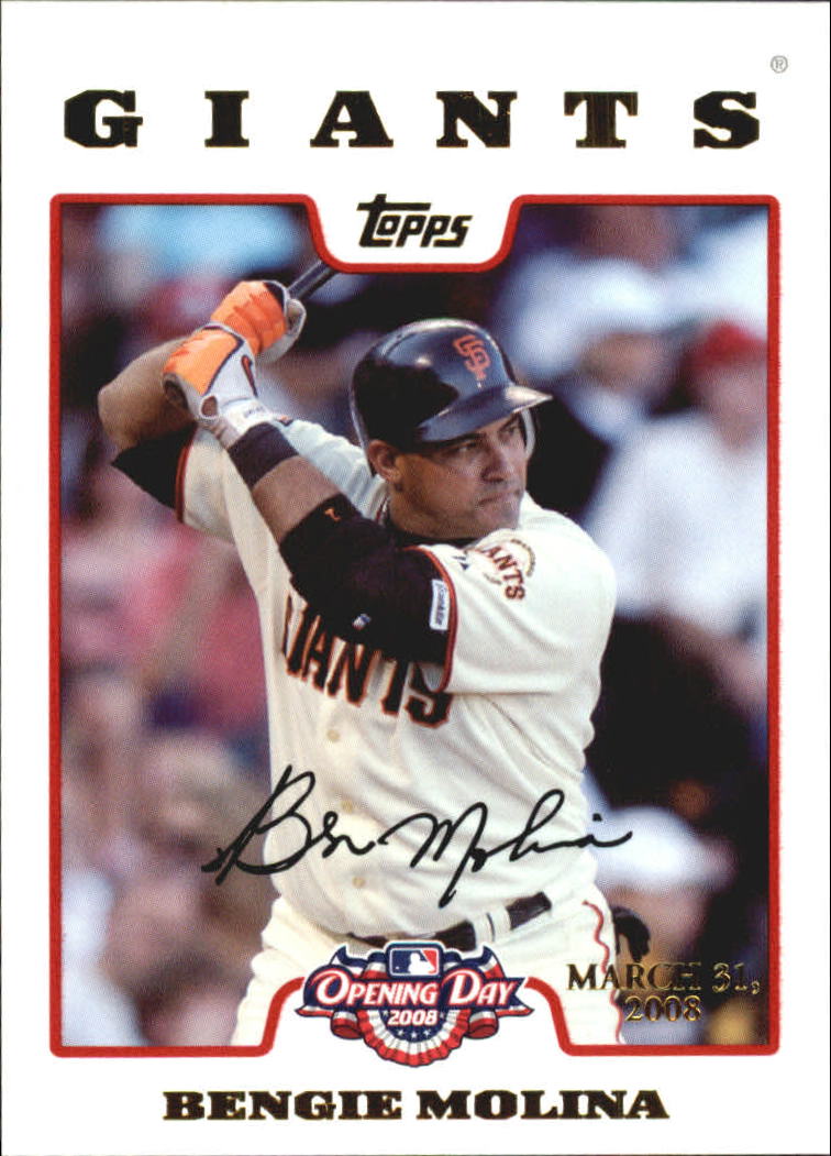 A5784- 2008 Topps Opening Day Gold BB Cards 1-220 -You Pick- 15+ FREE US SHIP - Picture 356 of 423