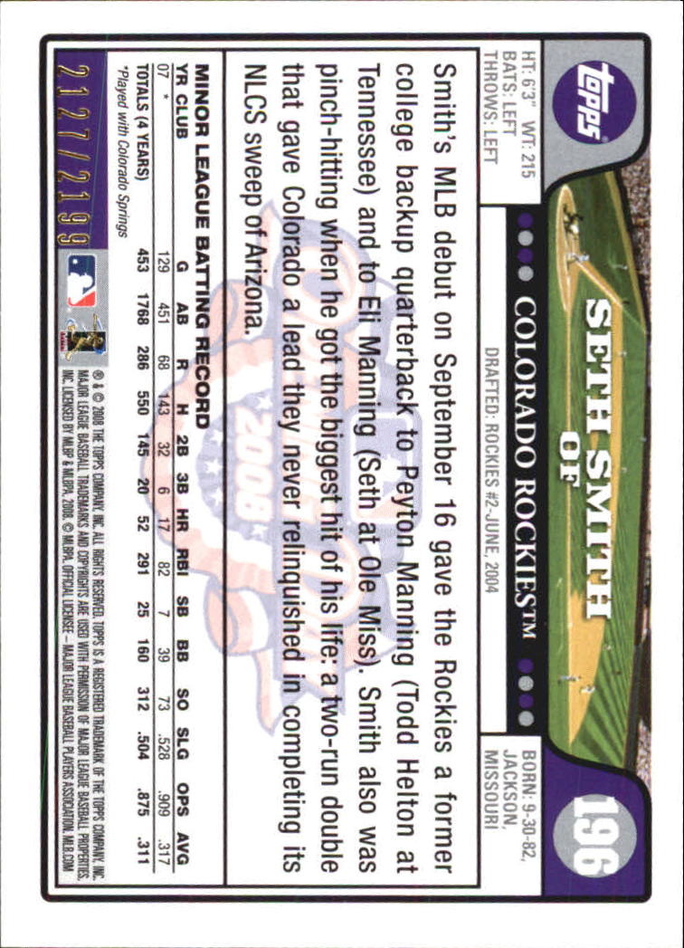 A5784- 2008 Topps Opening Day Gold BB Cards 1-220 -You Pick- 15+ FREE US SHIP - Picture 377 of 423