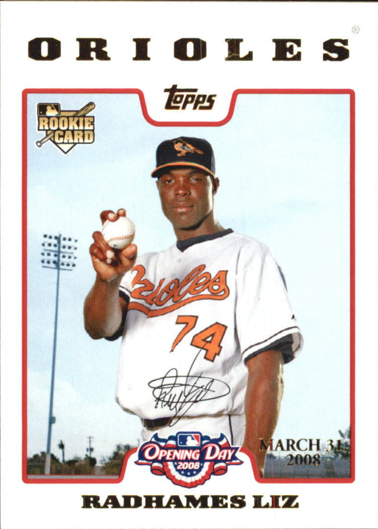 A5784- 2008 Topps Opening Day Gold BB Cards 1-220 -You Pick- 15+ FREE US SHIP - Picture 382 of 423