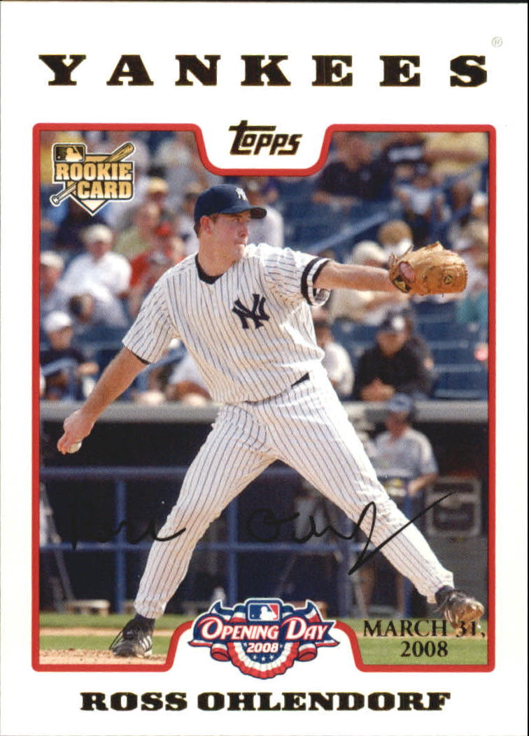 A5784- 2008 Topps Opening Day Gold BB Cards 1-220 -You Pick- 15+ FREE US SHIP - Picture 390 of 423