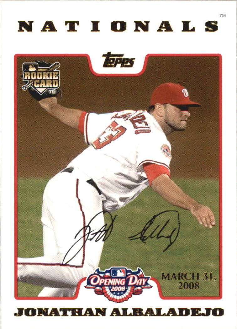 A5784- 2008 Topps Opening Day Gold BB Cards 1-220 -You Pick- 15+ FREE US SHIP - Picture 392 of 423
