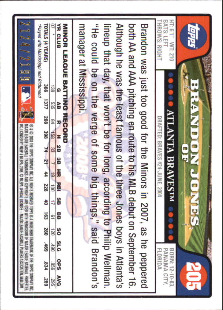 A5784- 2008 Topps Opening Day Gold BB Cards 1-220 -You Pick- 15+ FREE US SHIP - Picture 395 of 423