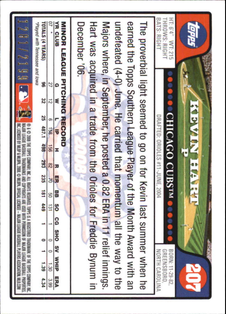 A5784- 2008 Topps Opening Day Gold BB Cards 1-220 -You Pick- 15+ FREE US SHIP - Picture 399 of 423