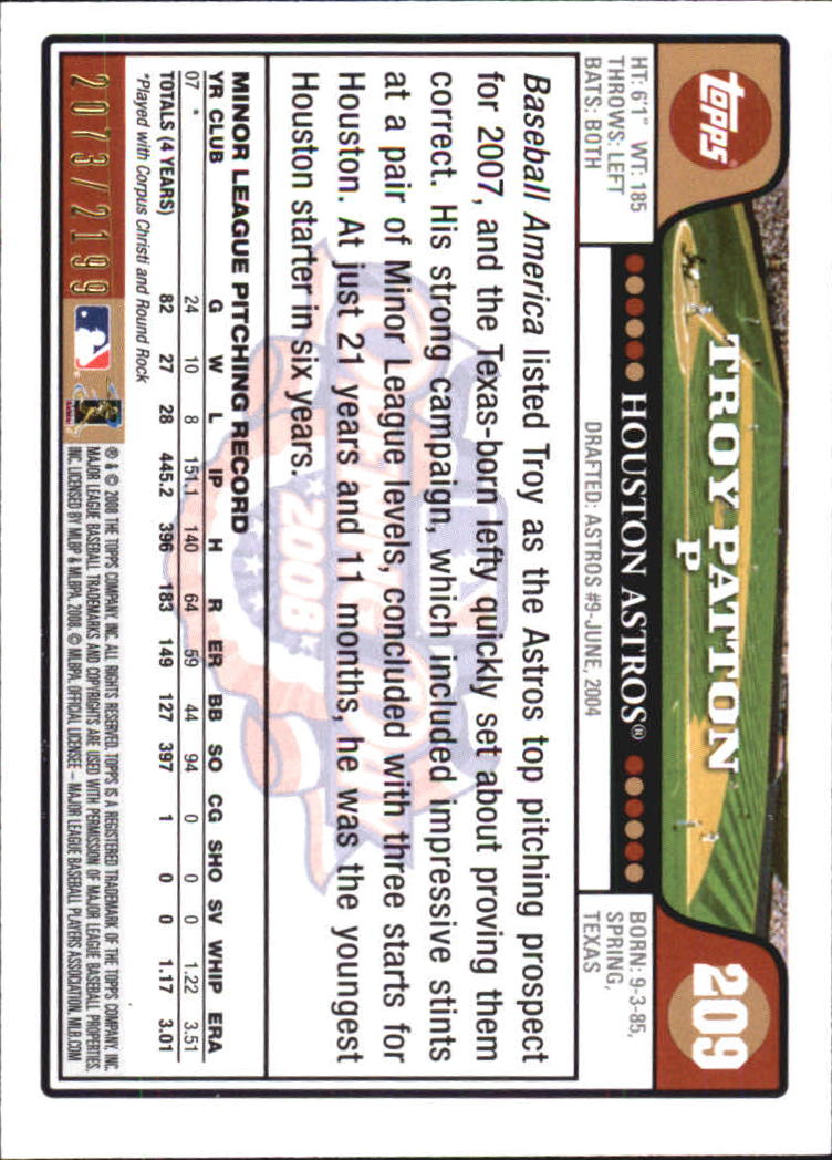 A5784- 2008 Topps Opening Day Gold BB Cards 1-220 -You Pick- 15+ FREE US SHIP - Picture 403 of 423