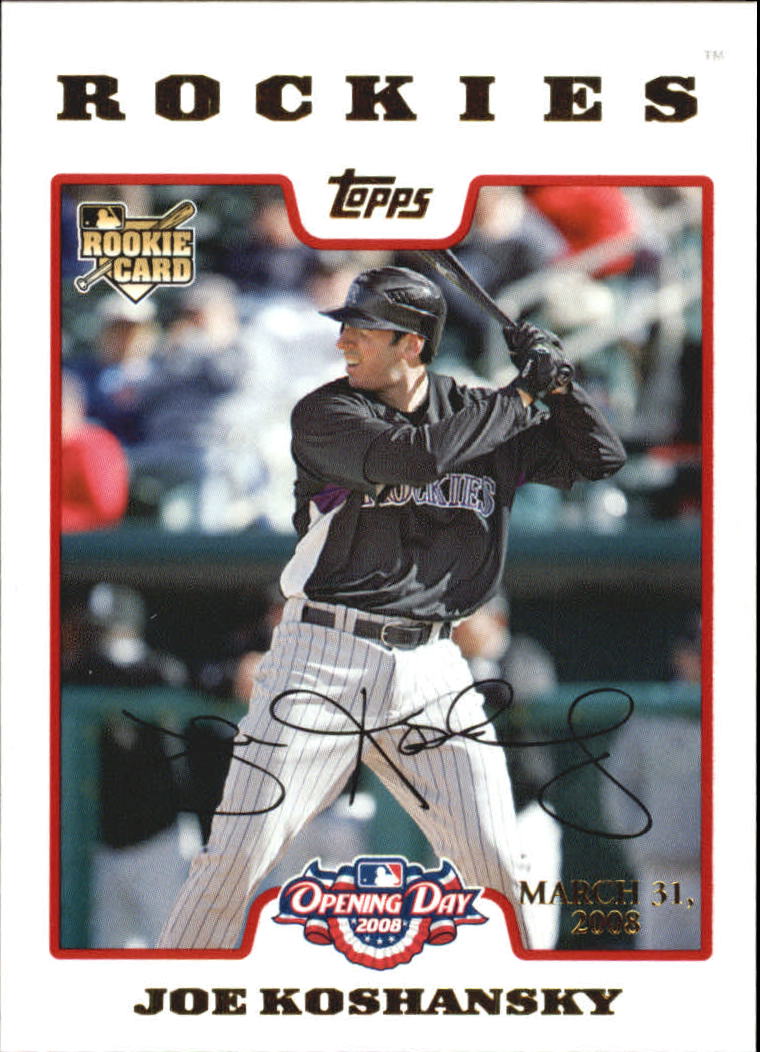 A5784- 2008 Topps Opening Day Gold BB Cards 1-220 -You Pick- 15+ FREE US SHIP - Picture 408 of 423