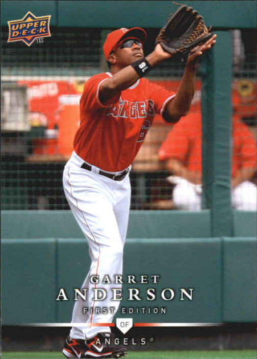 2008 Upper Deck First Edition #9 Garret Anderson