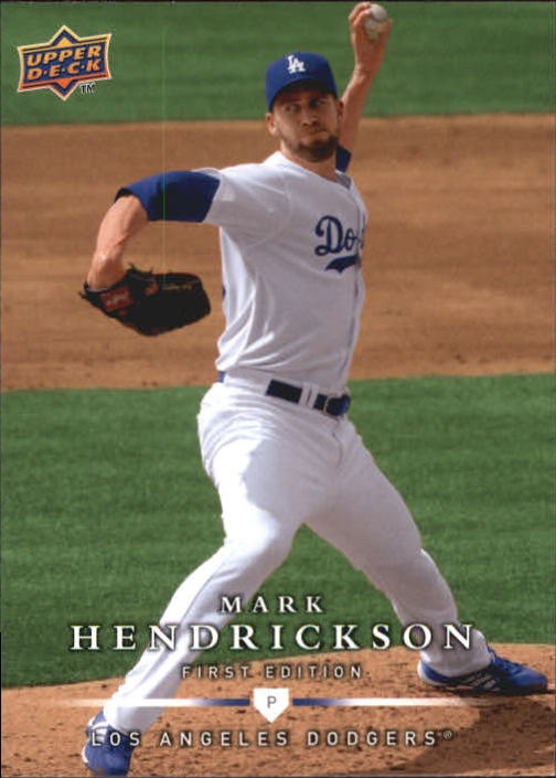 2008 Upper Deck First Edition #85 Mark Hendrickson