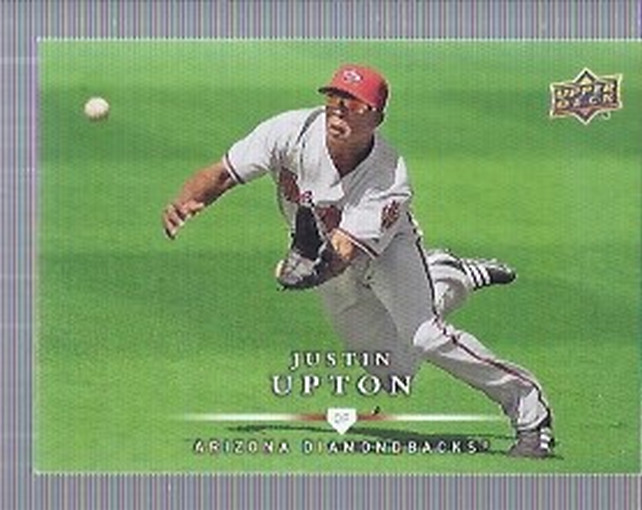 2008 Upper Deck First Edition #303 Justin Upton