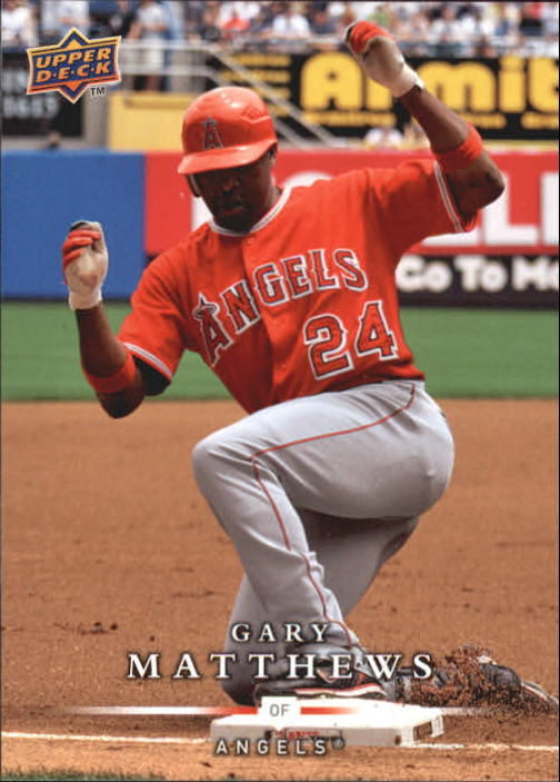 2008 Upper Deck First Edition #382 Gary Matthews