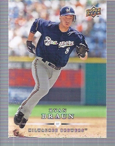 2008 Upper Deck First Edition #393 Ryan Braun