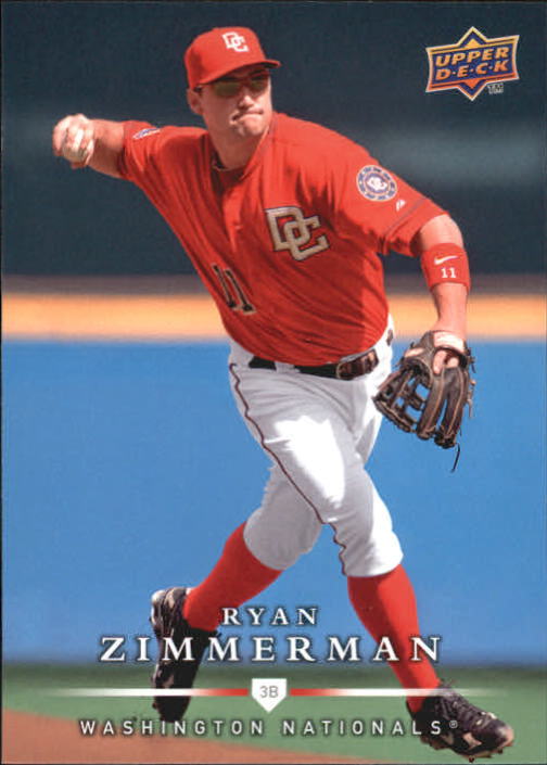 2008 Upper Deck First Edition #495 Ryan Zimmerman