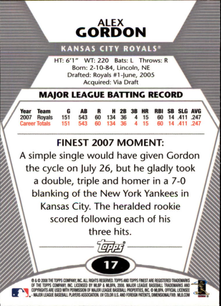 B1772- 2008 Finest Baseball Card #s 1-150 Inserts -You Pick- 15+ FREE US SHIP - Picture 29 of 332