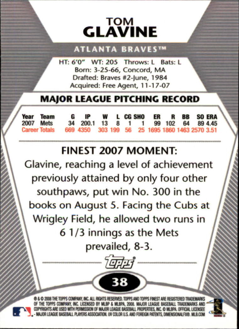 B1772- 2008 Finest Baseball Card #s 1-150 Inserts -You Pick- 15+ FREE US SHIP - Picture 53 of 332