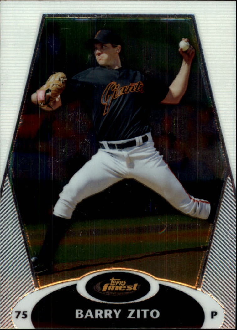 2008 Finest #72 Barry Zito