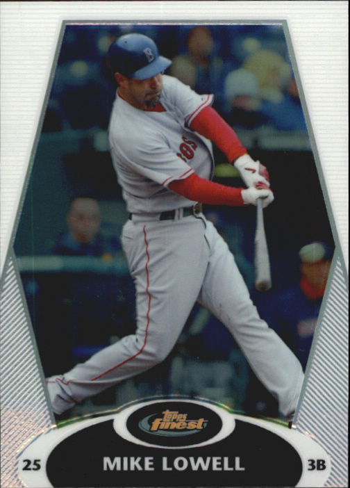 2008 Finest Refractors #14 Mike Lowell