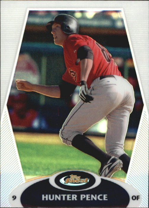 2008 Finest Refractors #105 Hunter Pence