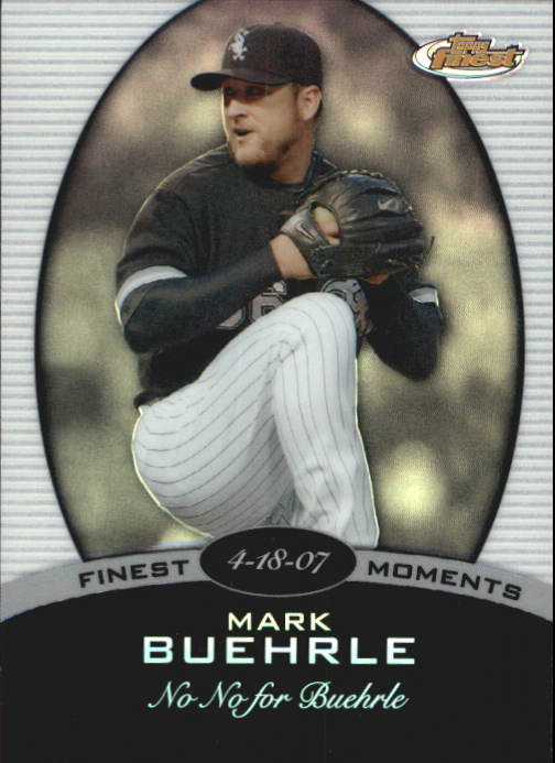 2008 Finest Finest Moments Refractors #MB Mark Buehrle