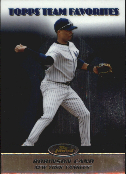 2008 Finest Topps Team Favorites #RC Robinson Cano