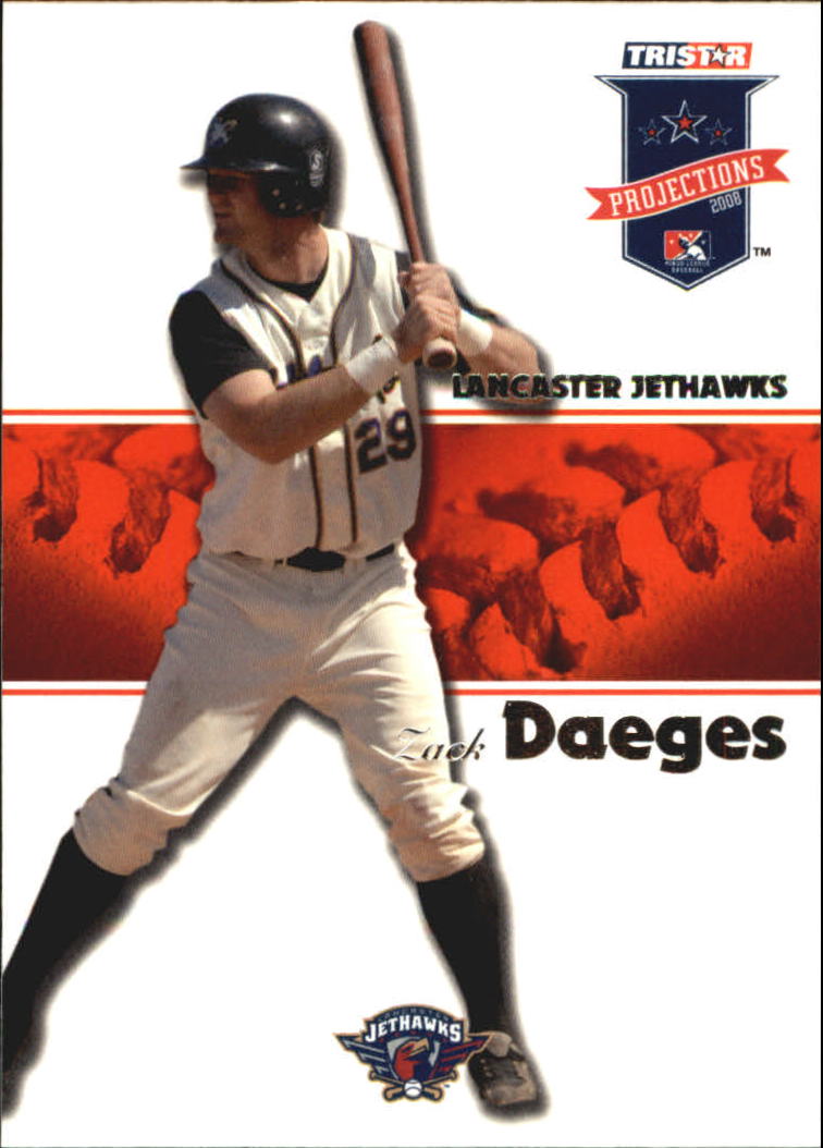 2008 TRISTAR PROjections #55 Zack Daeges