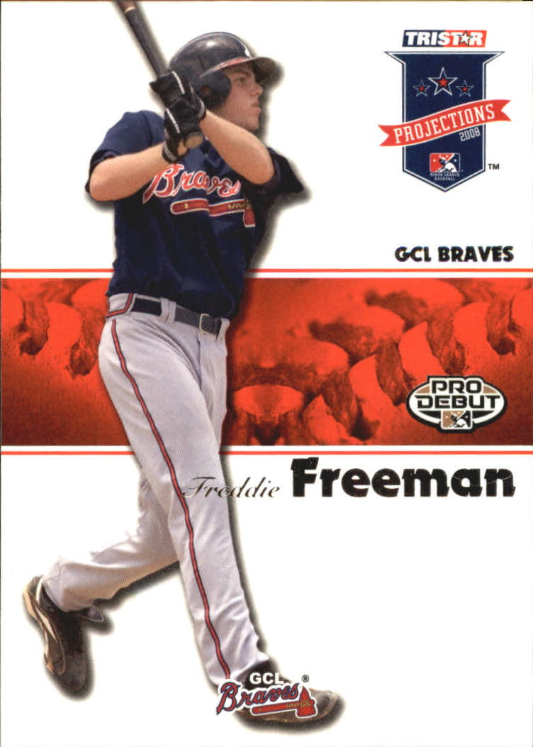 2008 TRISTAR PROjections #154 Freddie Freeman PD