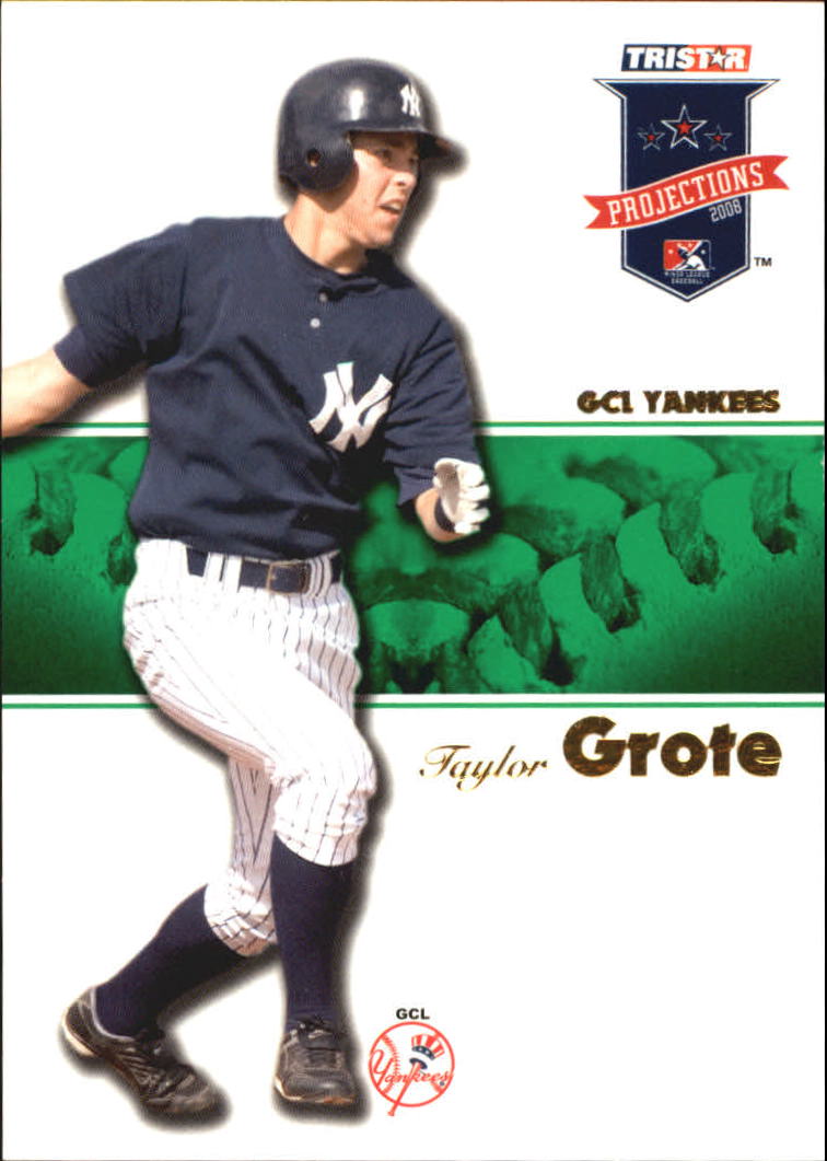 2008 TRISTAR PROjections Green #6 Taylor Grote